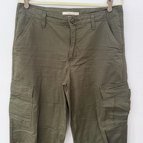 Levi's Khaki Green Utility Joggers '94 Baggy Cargo size 31 - Picture 6 of 10